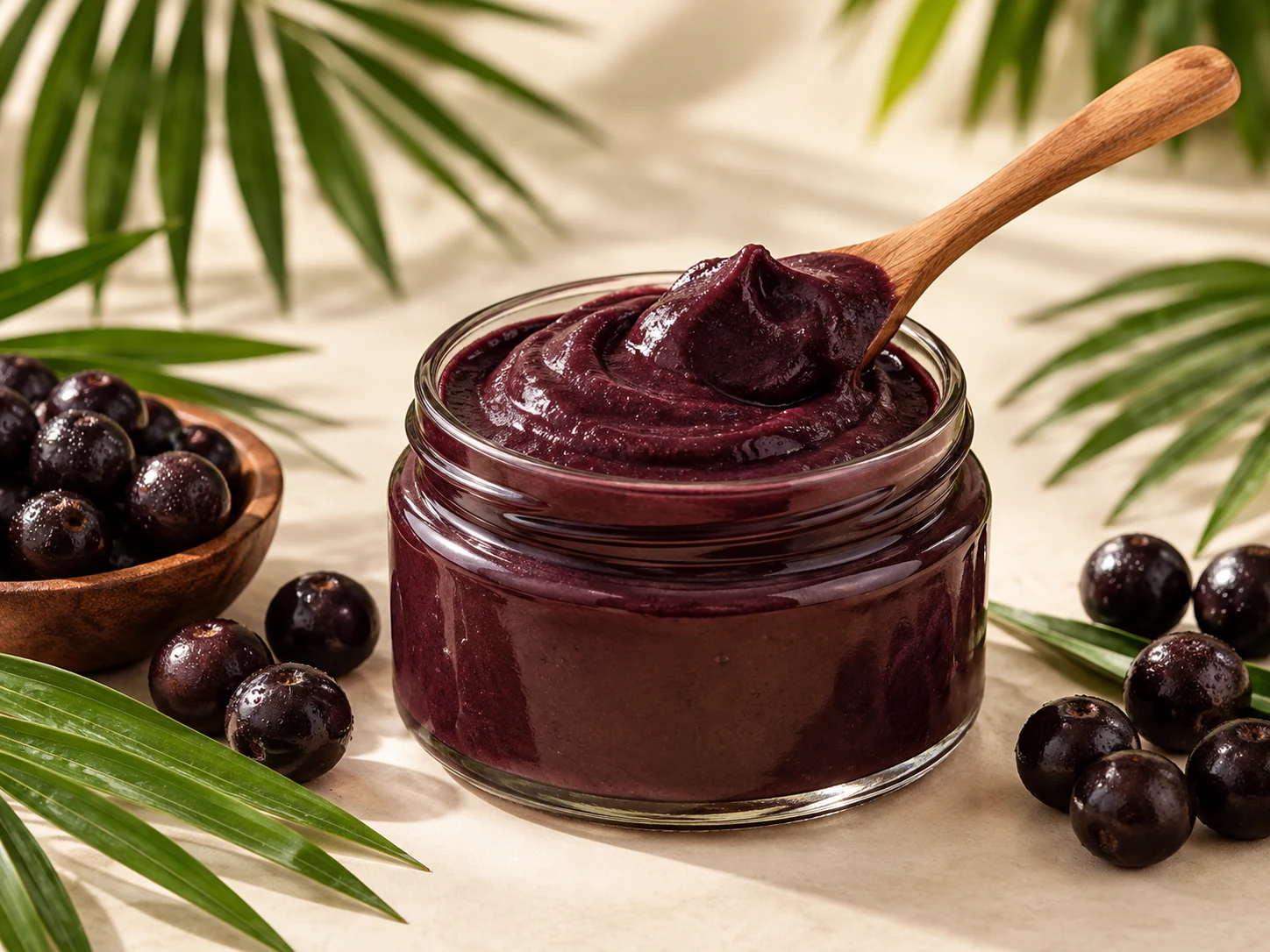Creme de açaí