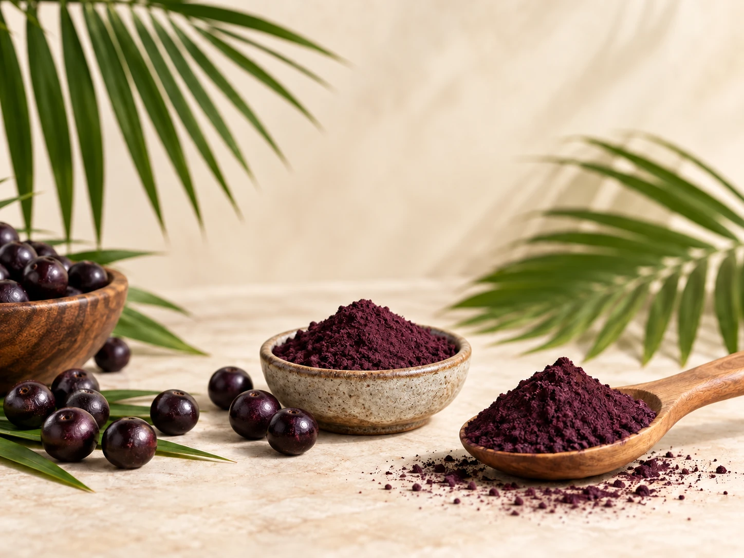 Pó de açaí